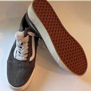 VANS Heiq Dupont Eco-Dry Lowcut Gray Suede sneakers - size 8 mens